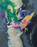 De meeuw 2010, oil on linen, 150 * 120 cm - version 4